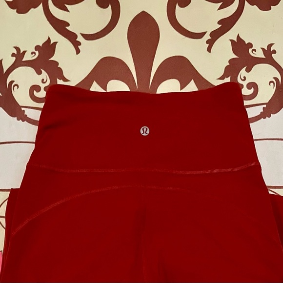 Lululemon Athletica Women's Groove Super High Rise Flare Pant 33”. Cayenne - Picture 1 of 4